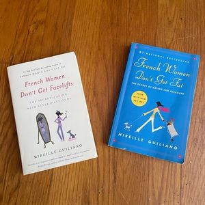 *2 book bundle* French Women Don’t Get Fat & French Women Don’t Get Facelifts✨